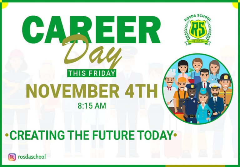 🚀 CAREER DAY AT ROSDA SCHOOL! 🚀